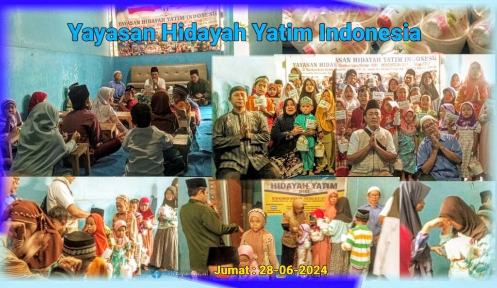 Salurkan bantuan dan donasi untuk Santunan Yatim Piatu dan dhuafa Yhyi Fondation.